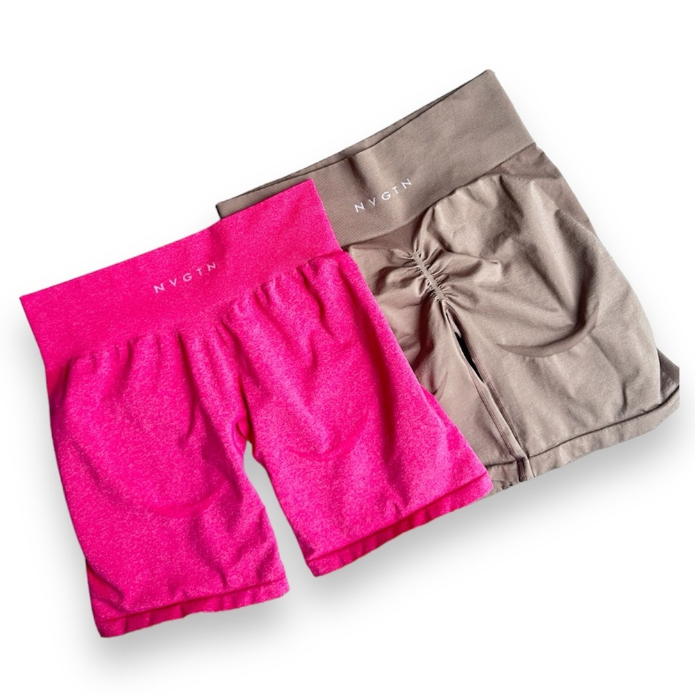 NVGTN seamless contour biker shorts bundle - XL